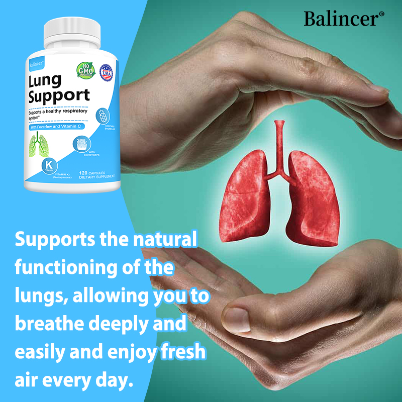 Lung Detox & Cleanse Capsules, - Herbal Wellness Formula recension och pris