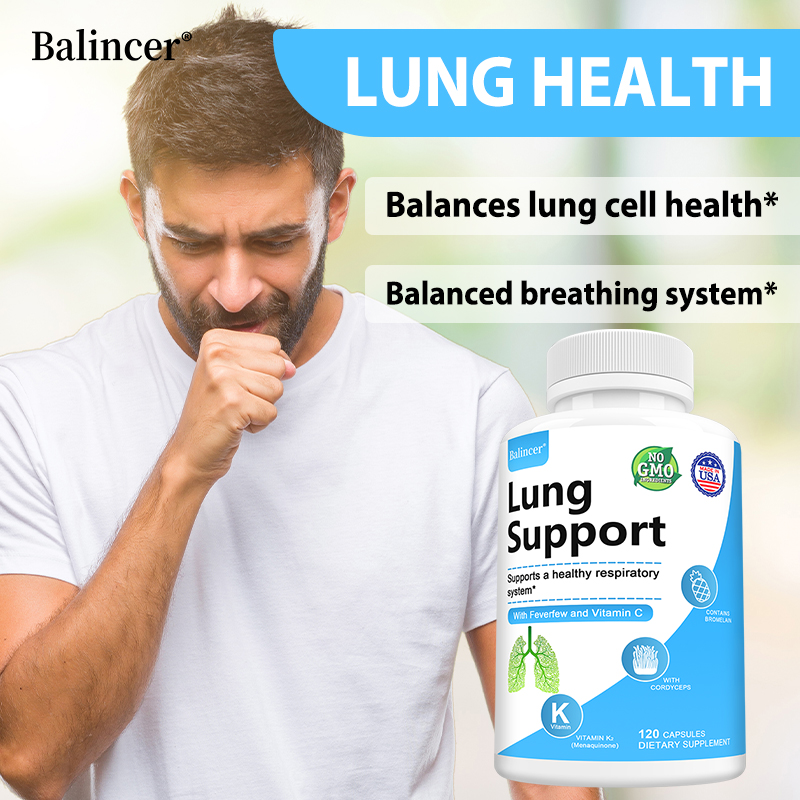 Lung Detox & Cleanse Capsules, - Herbal Wellness Formula recension och pris
