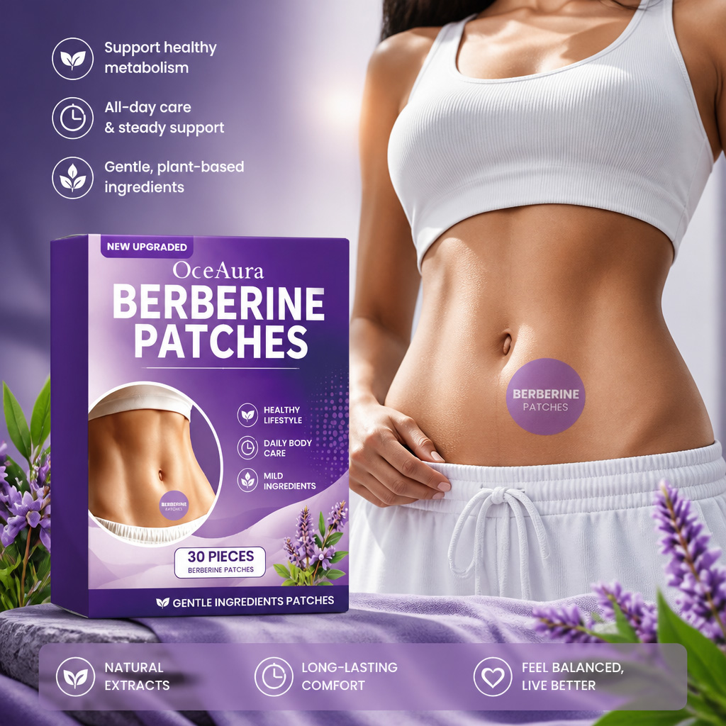 OceAura Berberine Care Patches - Herbal Wellness Formula recension och pris
