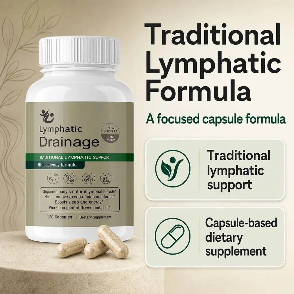 Lymphatic Cleanse Supplement - - Herbal Wellness Formula recension och pris