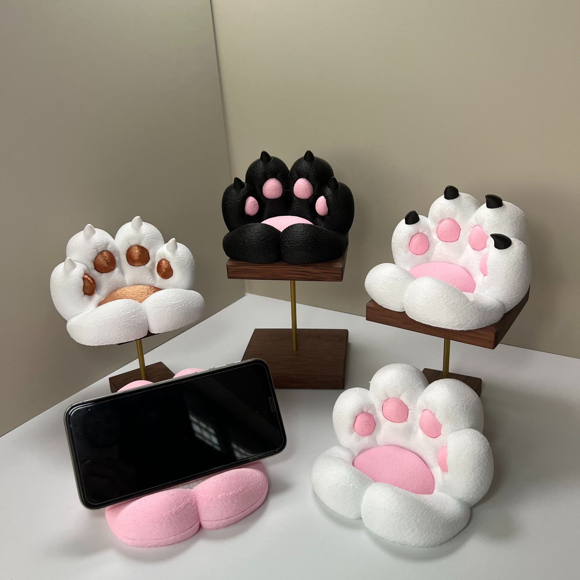 Cute cat paw shaped desk ornam - Cat Claw Bark recension och pris