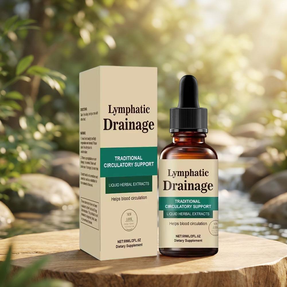 Lymph Support Drops Herbal Liq - Herbal Wellness Formula recension och pris