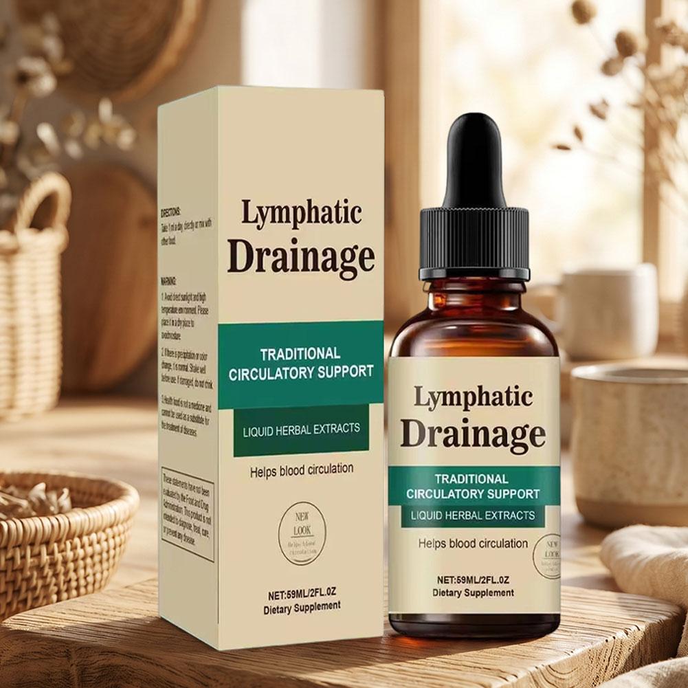 Lymphatic Drainage Drops Premi - Herbal Wellness Formula recension och pris
