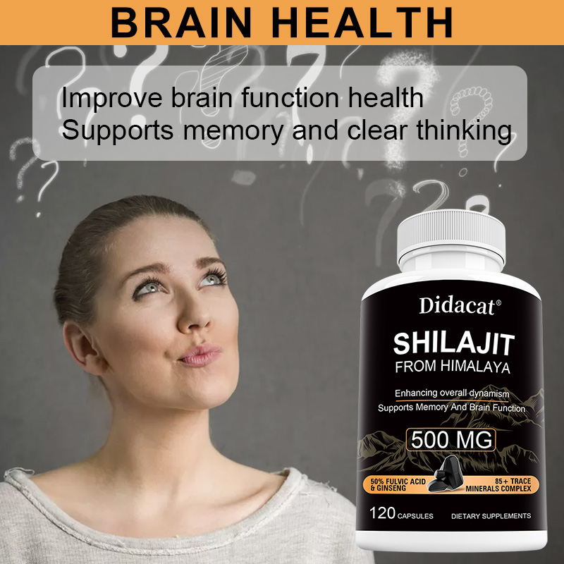 Himalayan Shilajit & Ginseng C - Herbal Wellness Formula recension och pris