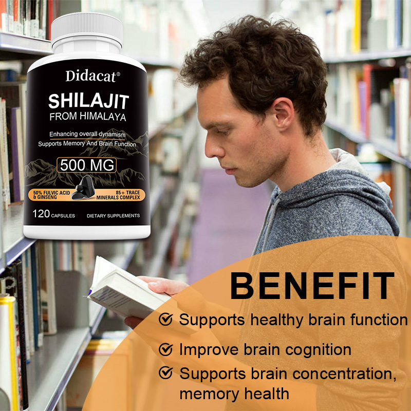 Himalayan Shilajit & Ginseng C - Herbal Wellness Formula recension och pris