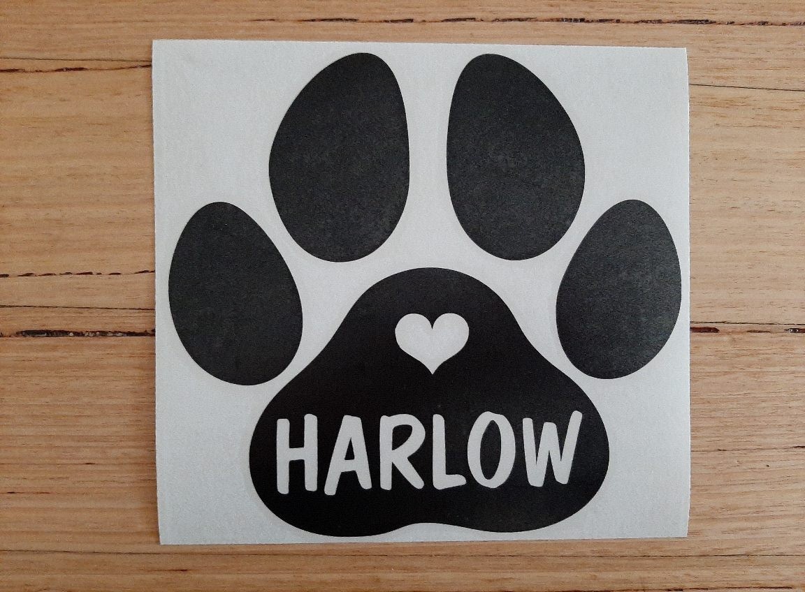 2pcs Personalised Paw Print wi - Cat Claw Bark recension och pris