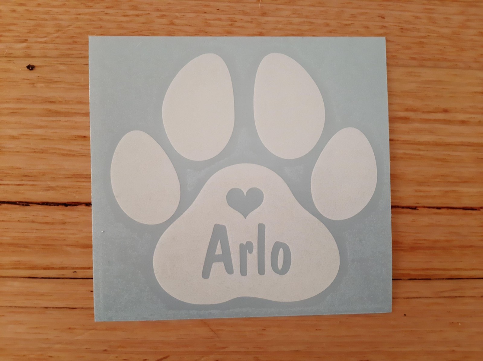 2pcs Personalised Paw Print wi - Cat Claw Bark recension och pris