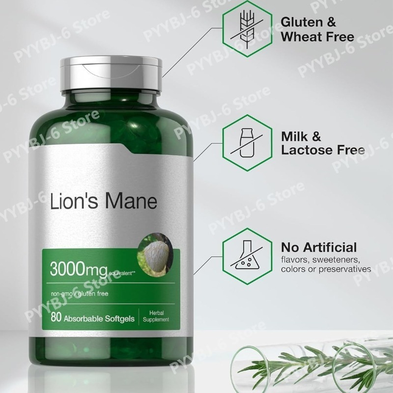 Lion's Mane Mushroom Extract N - Herbal Wellness Formula recension och pris